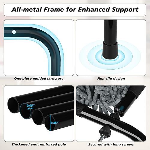Miniatura 6 de Cama elevada para perros con alfombrilla de olfato. Característica 2 en 1, cama elevada para perro para uso en interiores y exteriores, cuna