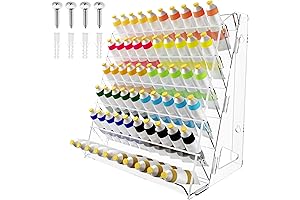 Acrylic Paint Organizer Wall Mount - Essential Paint Tube Holder for Craft Enthusiasts
