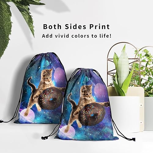 Miniatura 7 de Bolsas de agarre de gimnasia para gimnastas - Bolsa de cuerda para atletas con cordón