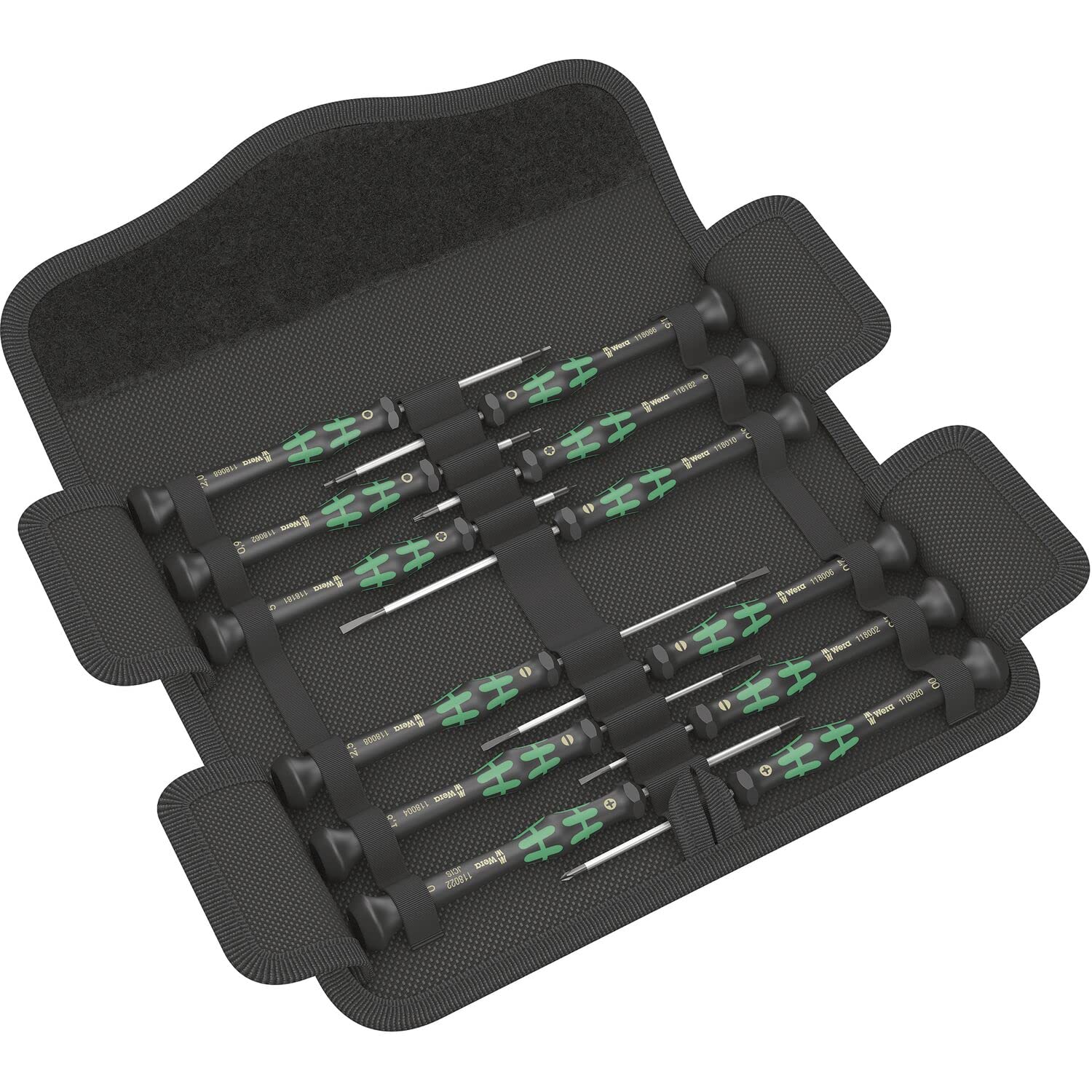 Wera 05073675001 Kraftform Micro-Set/12 Sb 1 Screwdriver Set