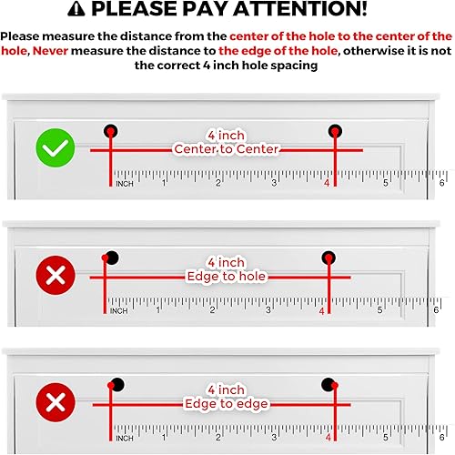 Miniatura 3 de Ravinte Paquete de 10 tiradores dorados de latón brusehed de 4 pulgadas para gabinetes de cocina, herrajes de cocina cuadrados dorados para gabinete