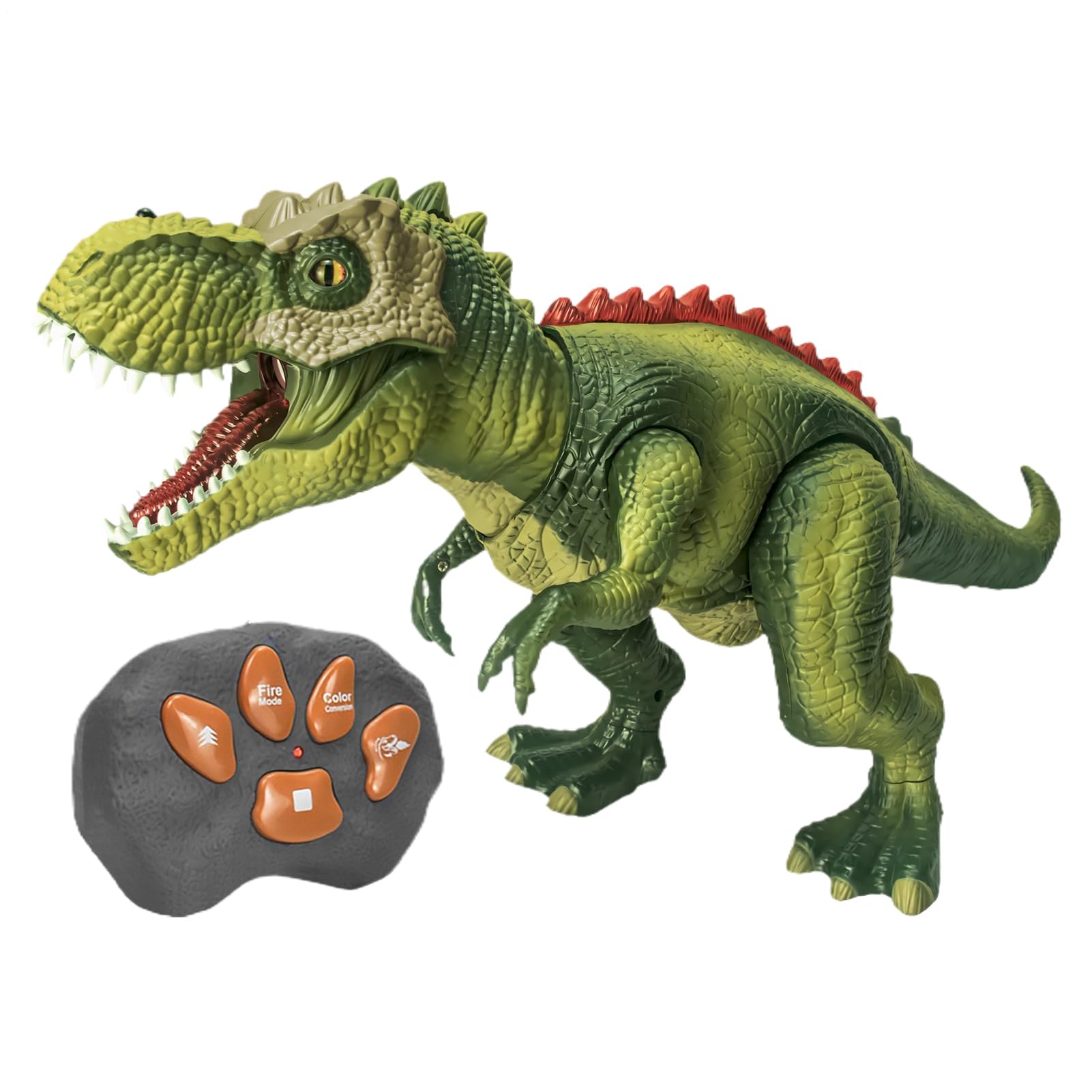 Dinosauro Telecomandato Telecomando, Camminata, Spruzzo Luminoso, | Robot Dinosauro Per Bambini, Adulti, Viaggio, Interni, Esterni, Piscina, Giocattolo Animale Da Giardino, Fest