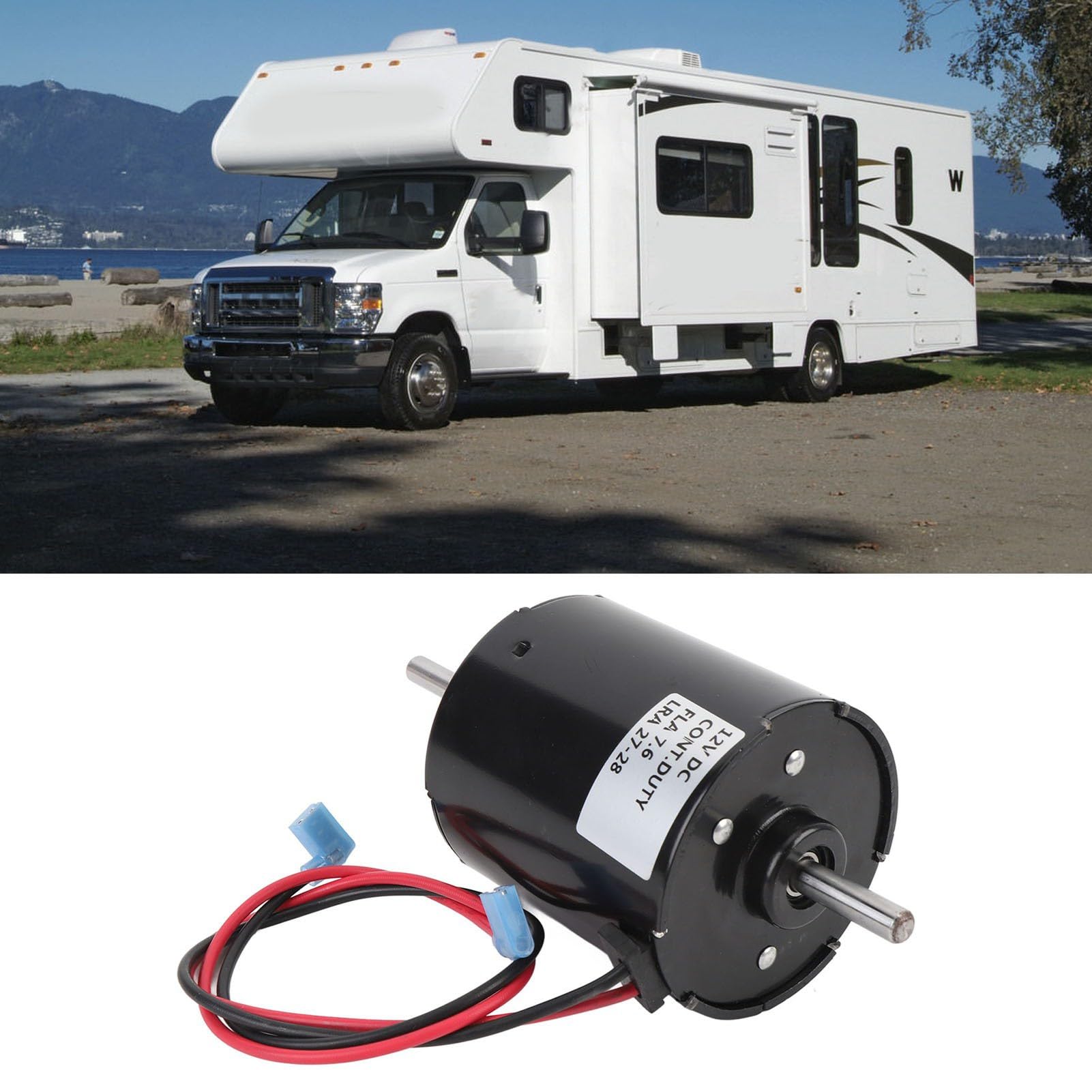 Yctze Silnik Wentylatora Pieca RV 12VDC 37697 Zamiennik do Atwood