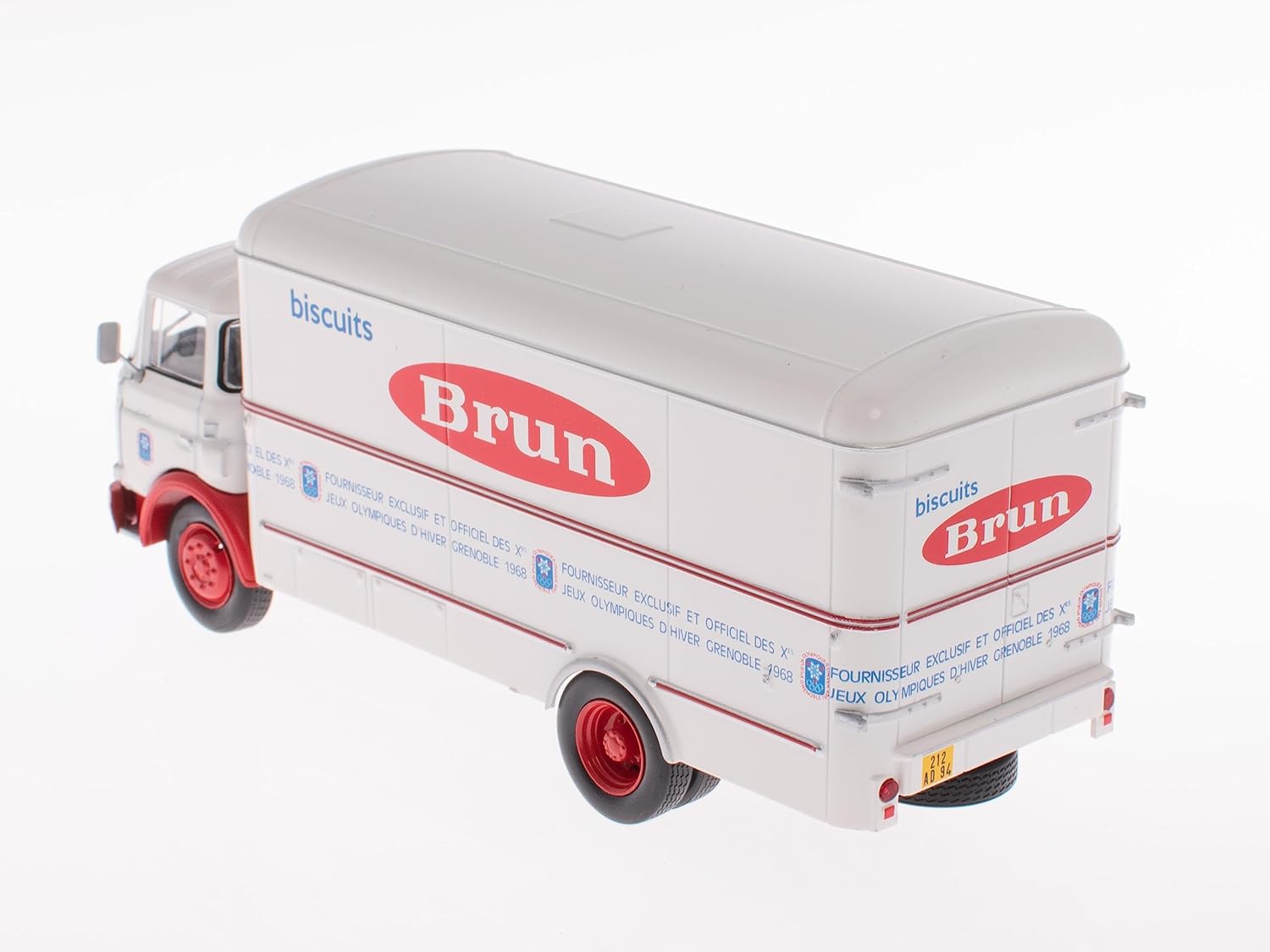 OPO 10 - Truck 1:43 Compatible with Berliet GAK Van - Biscuit Brown - BER68