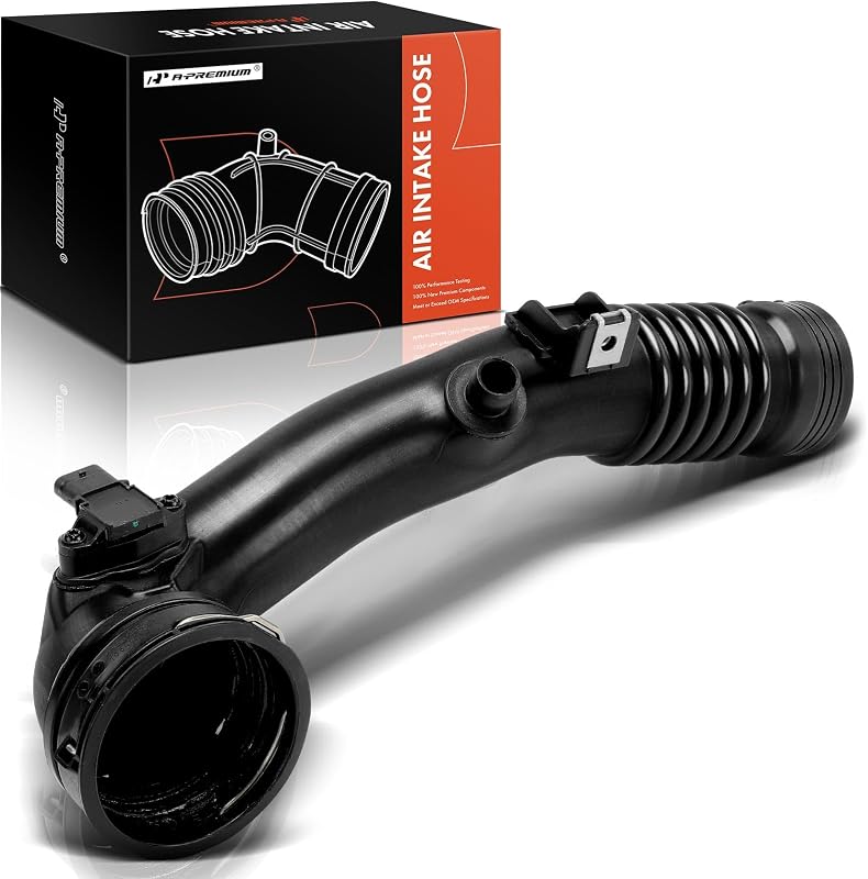 A-Premium Engine Air Cleaner Intake Hose Compatible with BMW | for X5, 535i, 535i GT, 535i GT xDrive, 535i xDrive, 740i, 740Li, 740Li xDrive, X6, 640i, 640i Gran Coupe, 640i xDrive