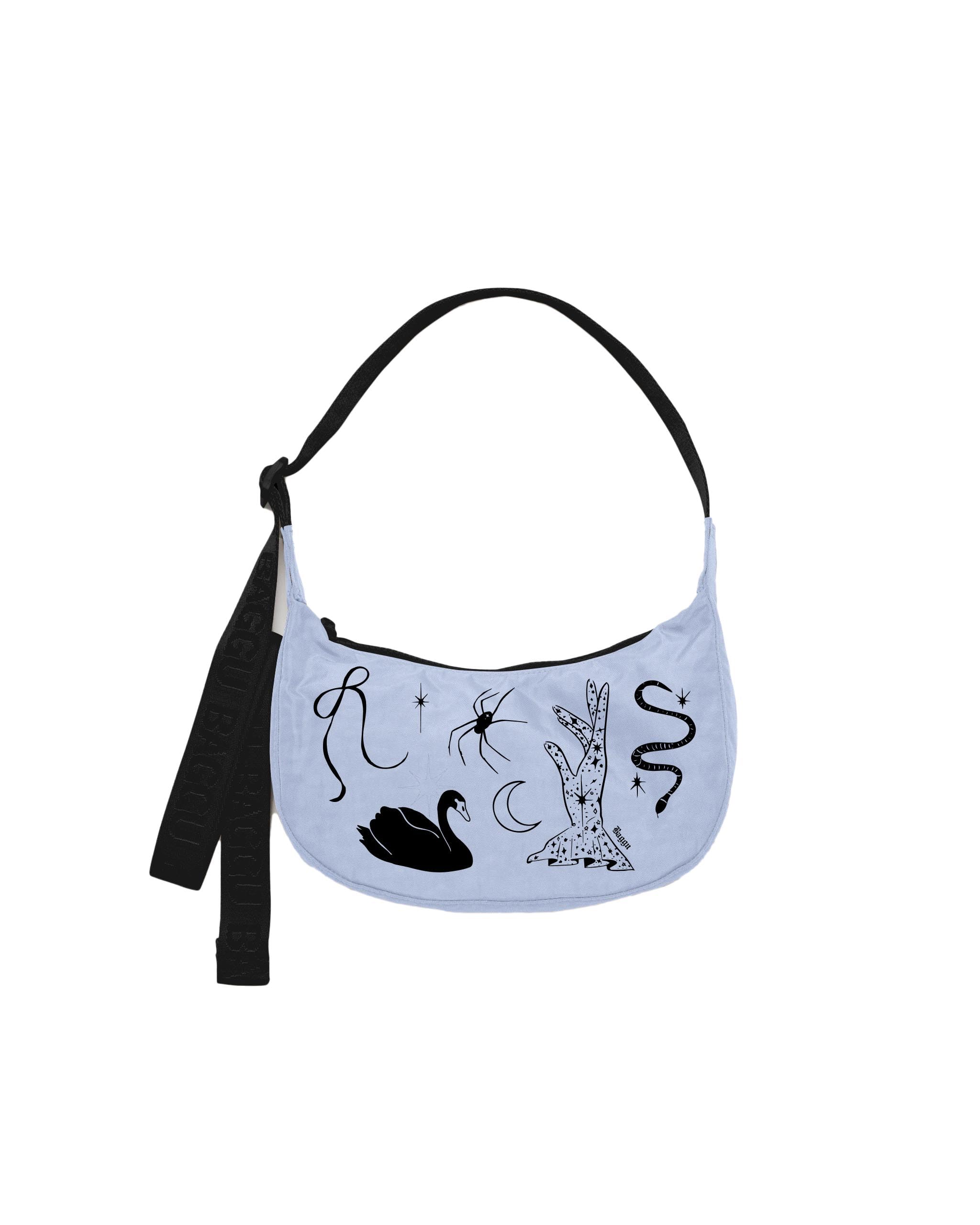 BAGGU Small Nylon Crescent Bag
