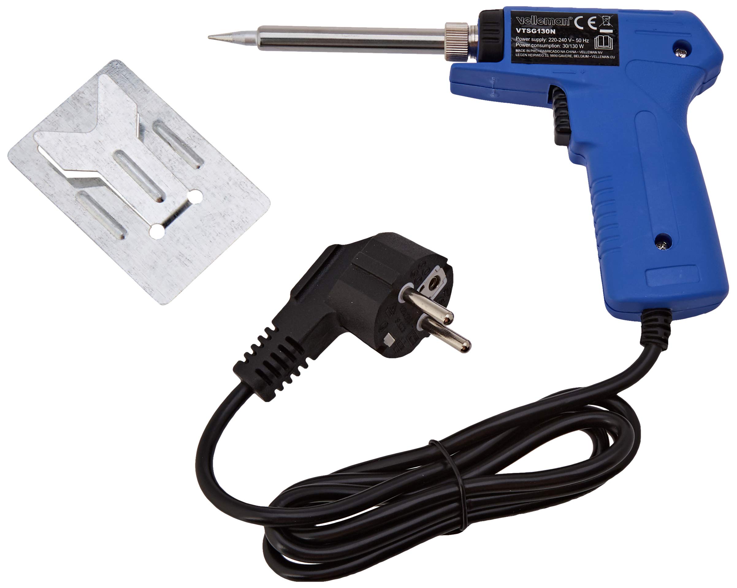 Velleman Saldatore, saldatura senza piombo, cordless, resistenza ceramica, 30/130 W