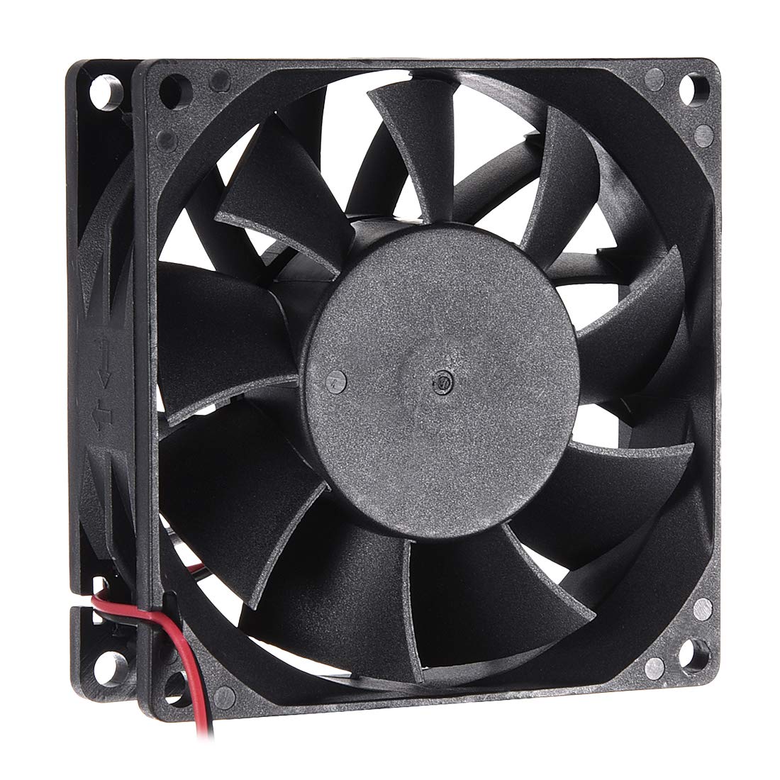 Sourcingmap YYY8025H12B Snowfan Logo 80 X 80 X 25mm 12V Brushless Fan