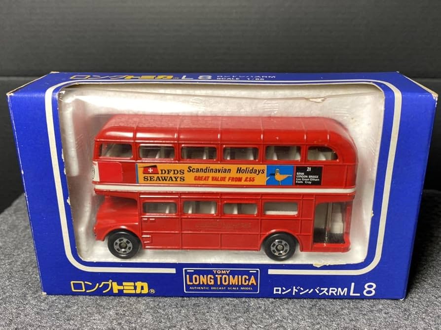 【トミカ】希少　レア　ロングトミカ　ロンドンバス　RM トミカ】希少 レア ロングトミカ ロンドンバス RM - メルカリ