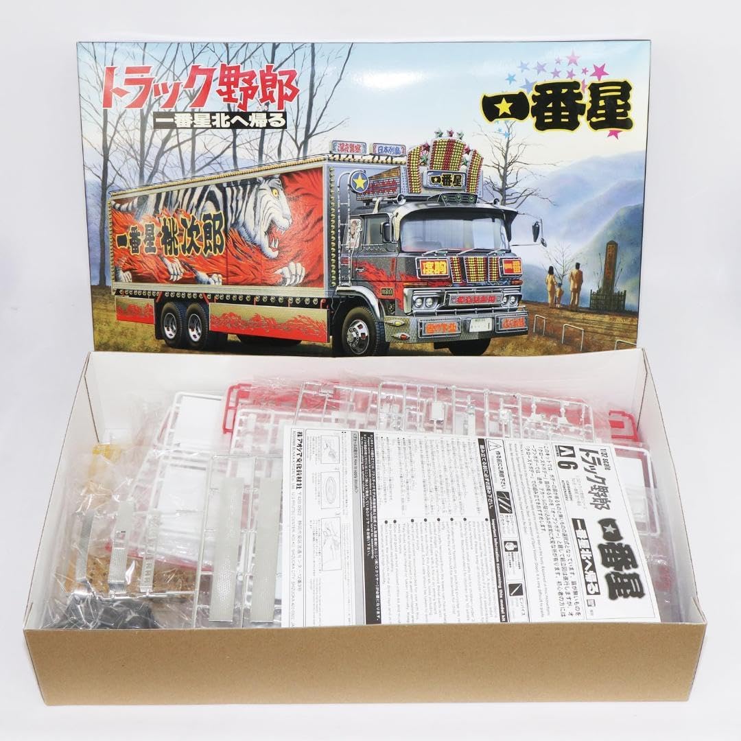 5点セット 1/32 トラック野郎シリーズNo.2~6 一番星北へ 5点セット 1/32 トラック野郎シリーズNo.2~6 一番星北へ