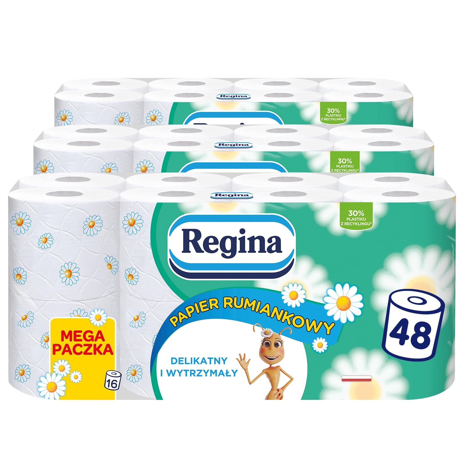 Toilettenpapier Regina Kamille, 48 Rollen