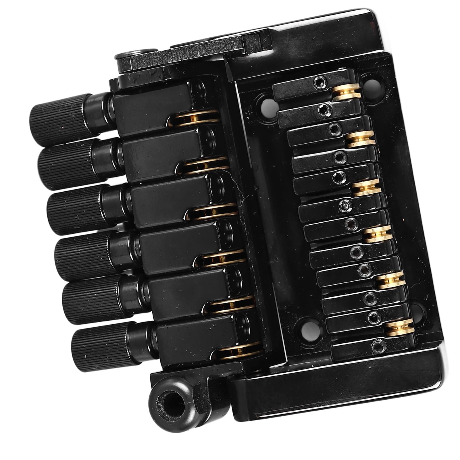 Juego de puente de guitarra sin cabeza, piezas de repuesto para guitarra eléctrica, tuerca de rodillo de cola de metal, balancín de trémolo con 4 llaves y tornillos, para la