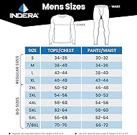 Vista 3 de Indera Pantalones largos tradicionales de manga larga térmica, para hombre