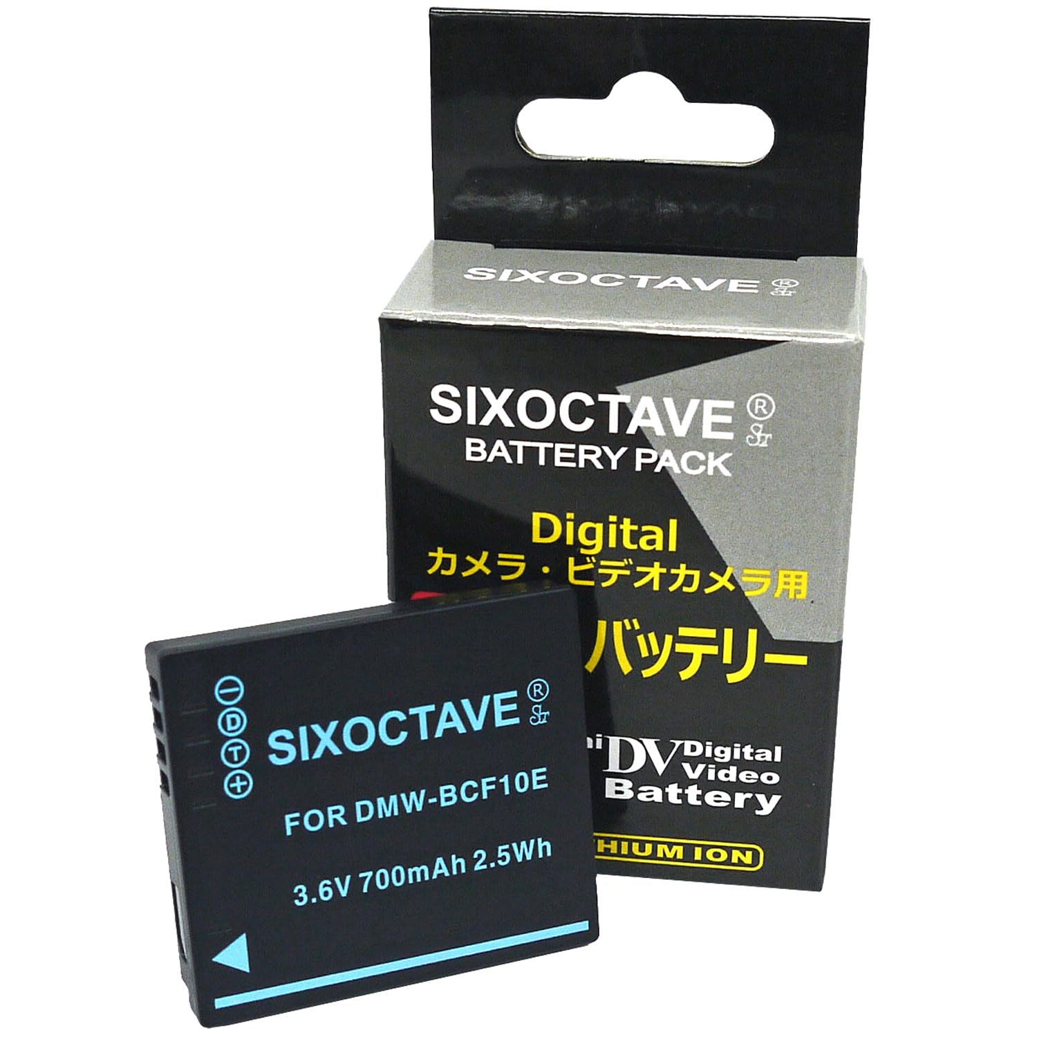 Amazon | SIXOCTAVE DMW-BCF10 パナソニック 互換バッテリー