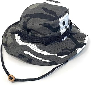 デッドストックUSA製ブーニーハット7 34シティカモLミリタリーMADE IN U.S.Aアーバンカモ都市迷彩アメリカ軍Deadstockカモフラージュ米軍