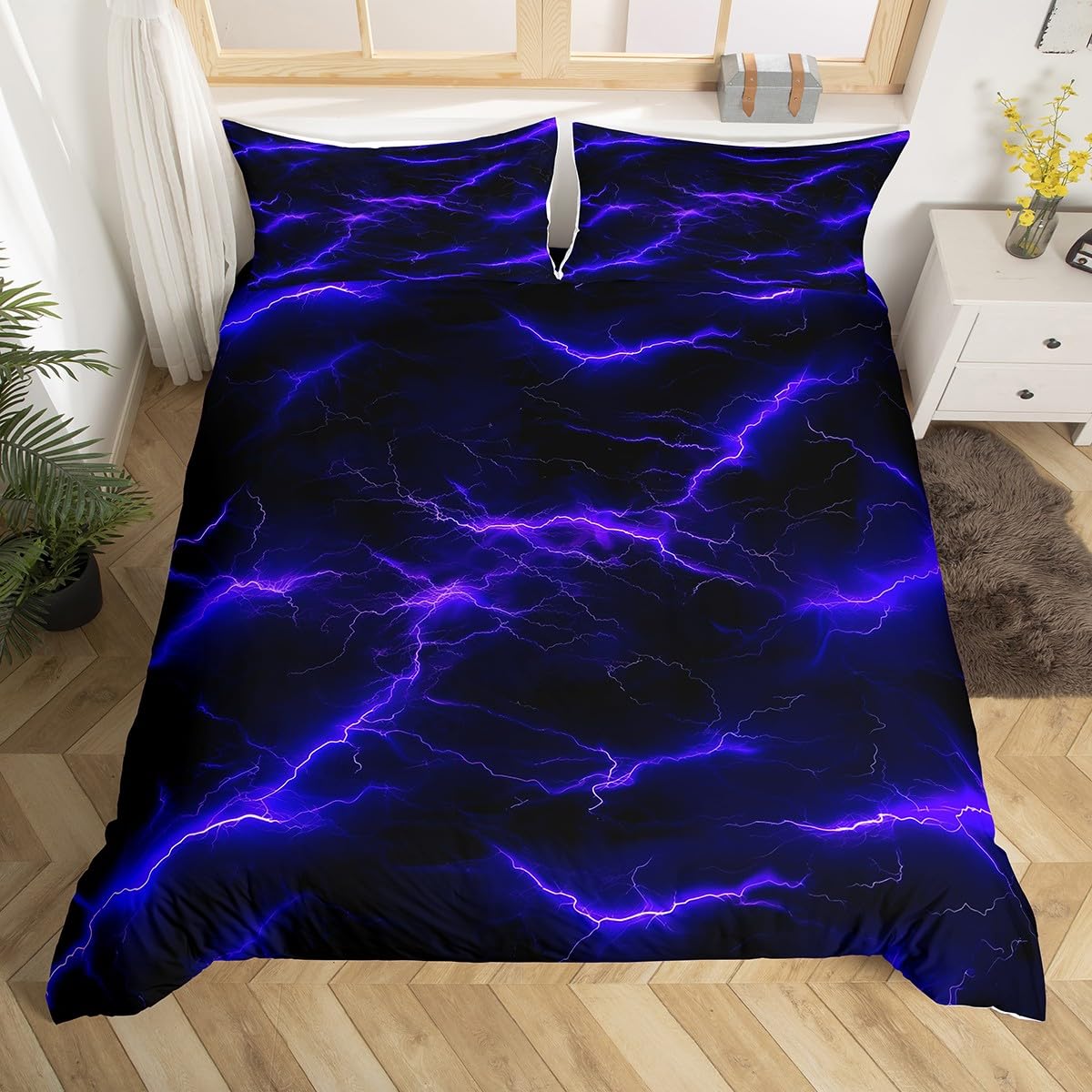 Housse de couette sans couette géométrique lit ado pour résoudre le désordre de chambre