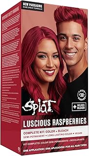 Complete/Semi Permanent Hair Colour Kit Luscious Raspberry