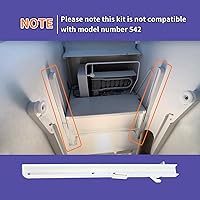 Vista 4 de Kit de recambio para diapositivas de cubo de hielo Subzero - Izquierda 7014649