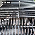 CARON & DOUCET - BBQ Huile de Nettoyeur de Grille 100% Basé sur des plantes & Végétalienne Meilleur pour le nettoyage des barbecues & Grates -Utiliser avec des grattoirs en bois, pinceaux, accessoires & Des outils super pour papa! (8oz)