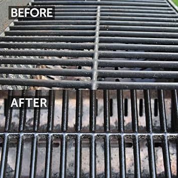 CARON & DOUCET - BBQ Grill Cleaner Oil | 100% Plant-Based & Vegan | Best for Cleaning Barbeque Grills & Grates | Use with Wooden Scrapers, Brushes, Accessories & Tools | Great Gift for Dad! (8oz)