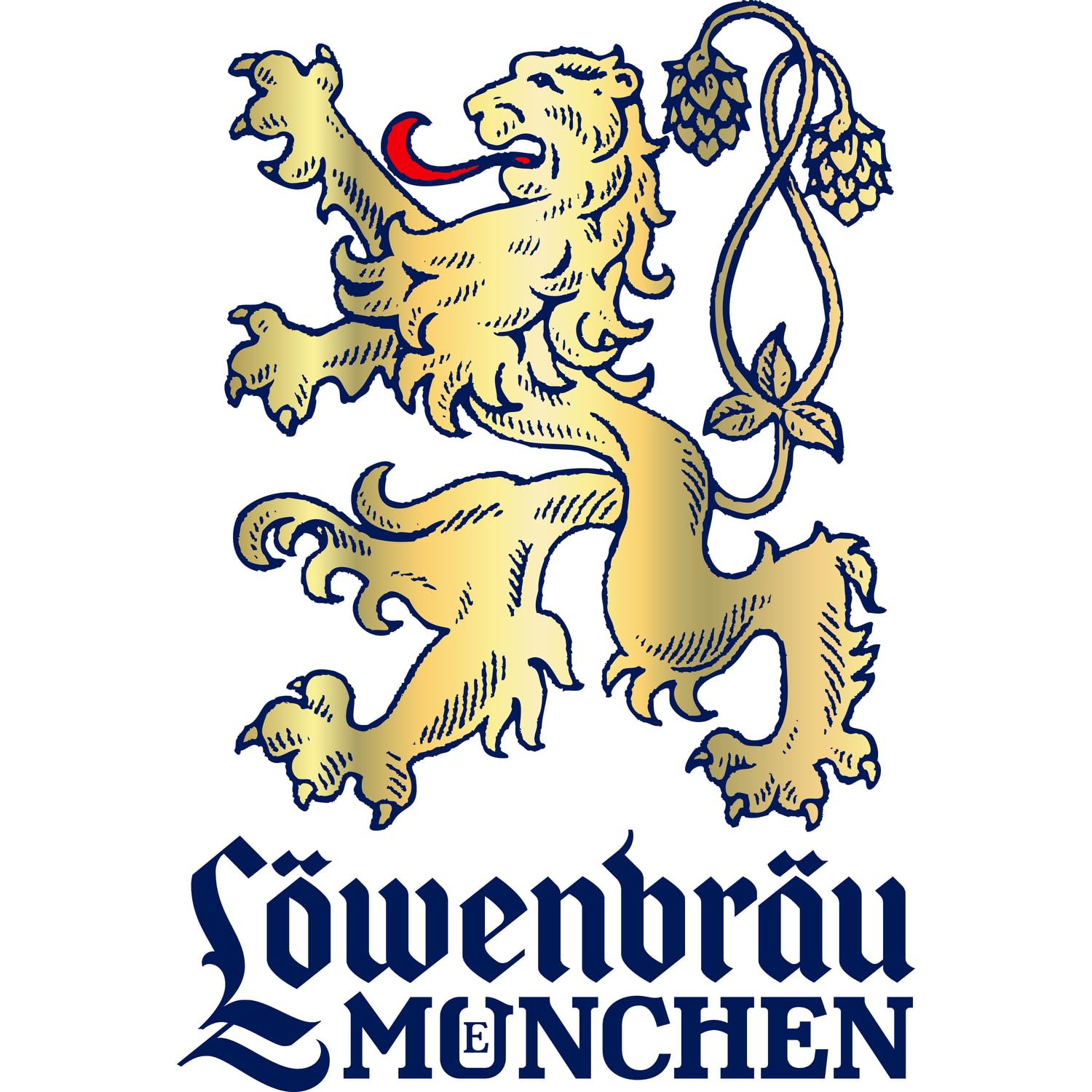 Zum Franziskaner 2 Stück LÖWENBRÄU Bier-Tonkrug 0,5 Liter | Das Original | Traditioneller Bierkrug - München Oktoberfest Deutschland Volksfest Biergarten Tradition