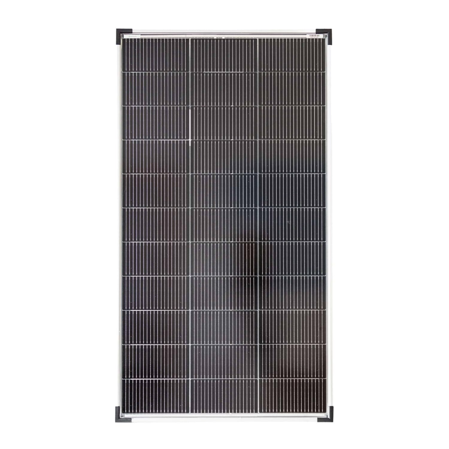 SOLARTRONICS Solarmodul 120 Watt Mono bifazial18 V 18 Busbars Solarpanel Solarzelle