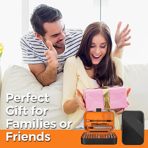 Miniatura 7 de Juego de destornilladores de precisión, 150 destornilladores profesionales para computadora, kit de herramientas de reparación con destornillador