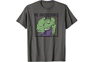 Comics Retro Classic Vintage Hulk Be Incredible T-Shirt