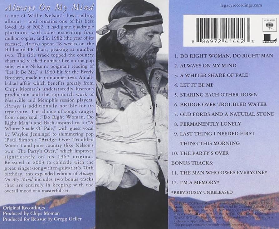 Amazon.co.jp: Always On My Mind: ミュージック