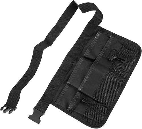 Miniatura 9 de HEALLILY Bolsa de aceite de masaje ajustable, organizador de herramientas de jardinería, estuche protector de aceite esencial para jardinero de salón