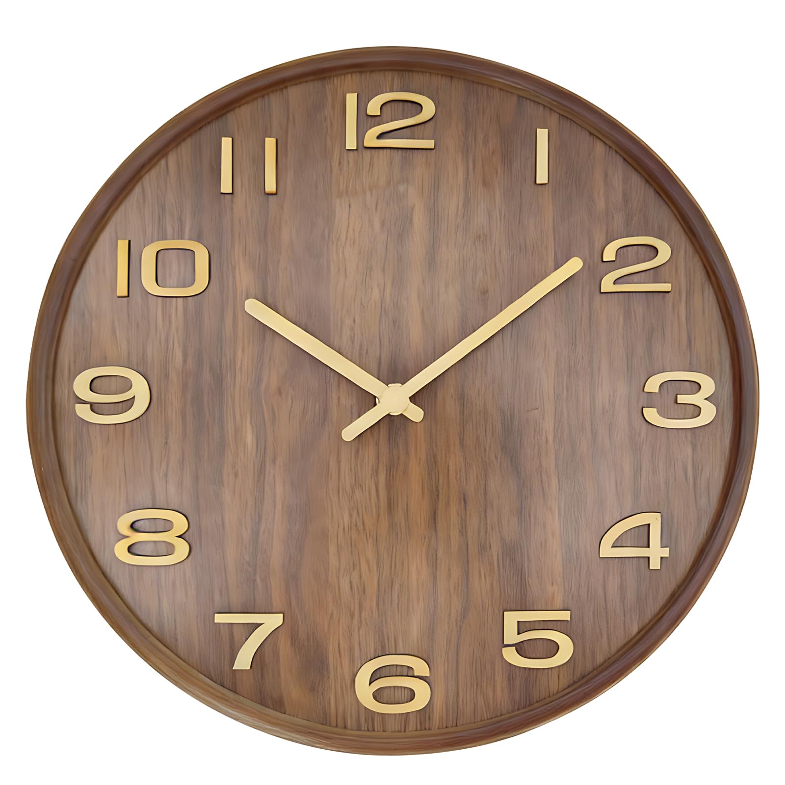 Horloge murale pour chambre et bureau résolvant les nuisances sonores