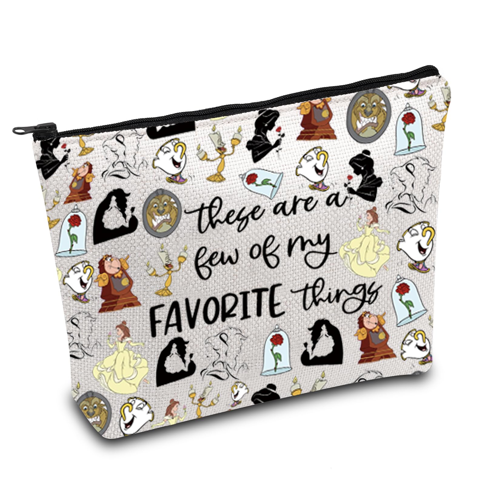 Beauty Fairytale Make-up-Tasche „Tale As Old As Time“ – Geschenk Für Beauty & The Beast-Fans