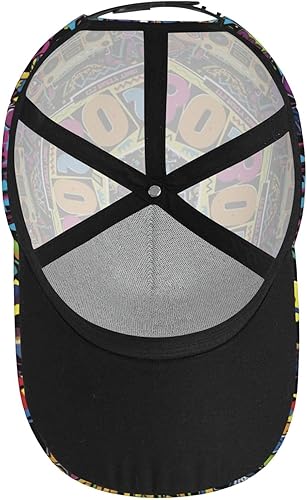 Miniatura 4 de Gorra de béisbol retro de los años 80 y 90 estilo de moda para hombre y mujer, gorra de béisbol ajustable