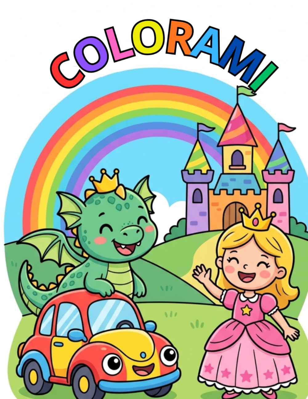Colorami: Libro per bambini da colorare