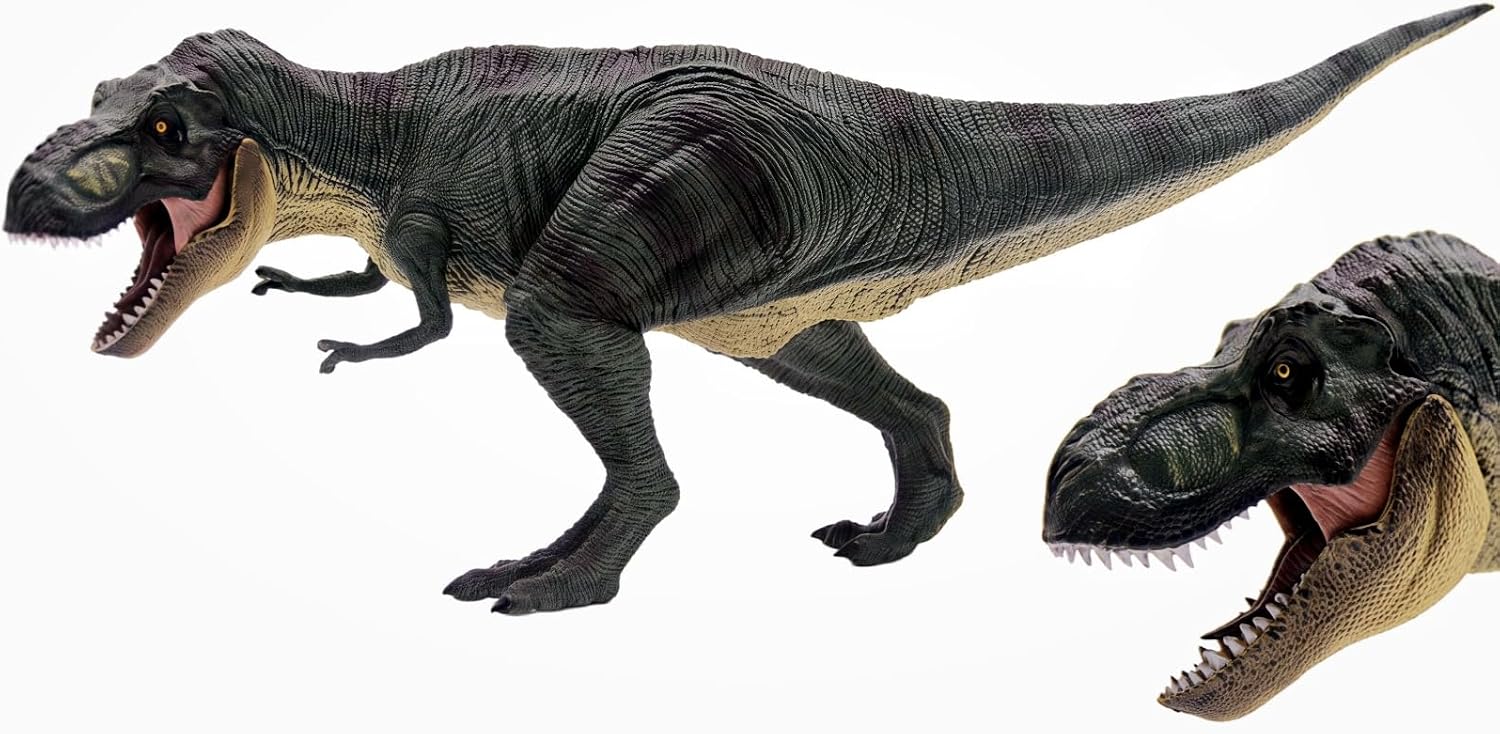 Gemini&Genius Tyrannosaurus Rex Dinosaur Toy with Movable Jaw, T-Rex Figure image 3