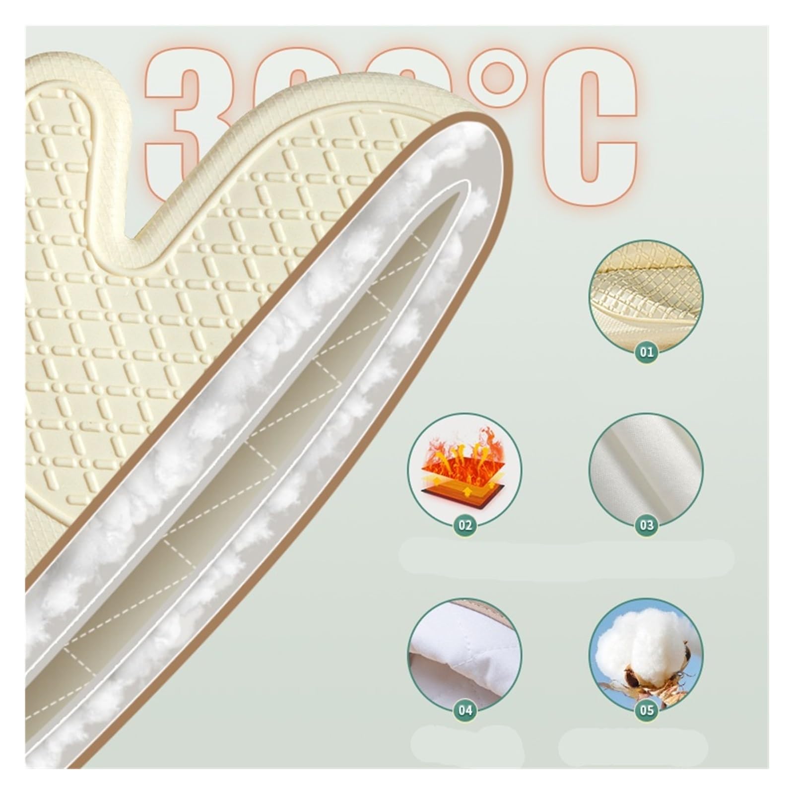 1 Paire De Gants Isolants Anti-brûlure pour Cuisine