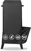 Vista 1 de QuliMetal Funda para ahumador eléctrico Pit Boss Serie 3 – Cubierta para parrillas Pit Boss PBV3G1 Ahumador vertical 600D resistente al agua