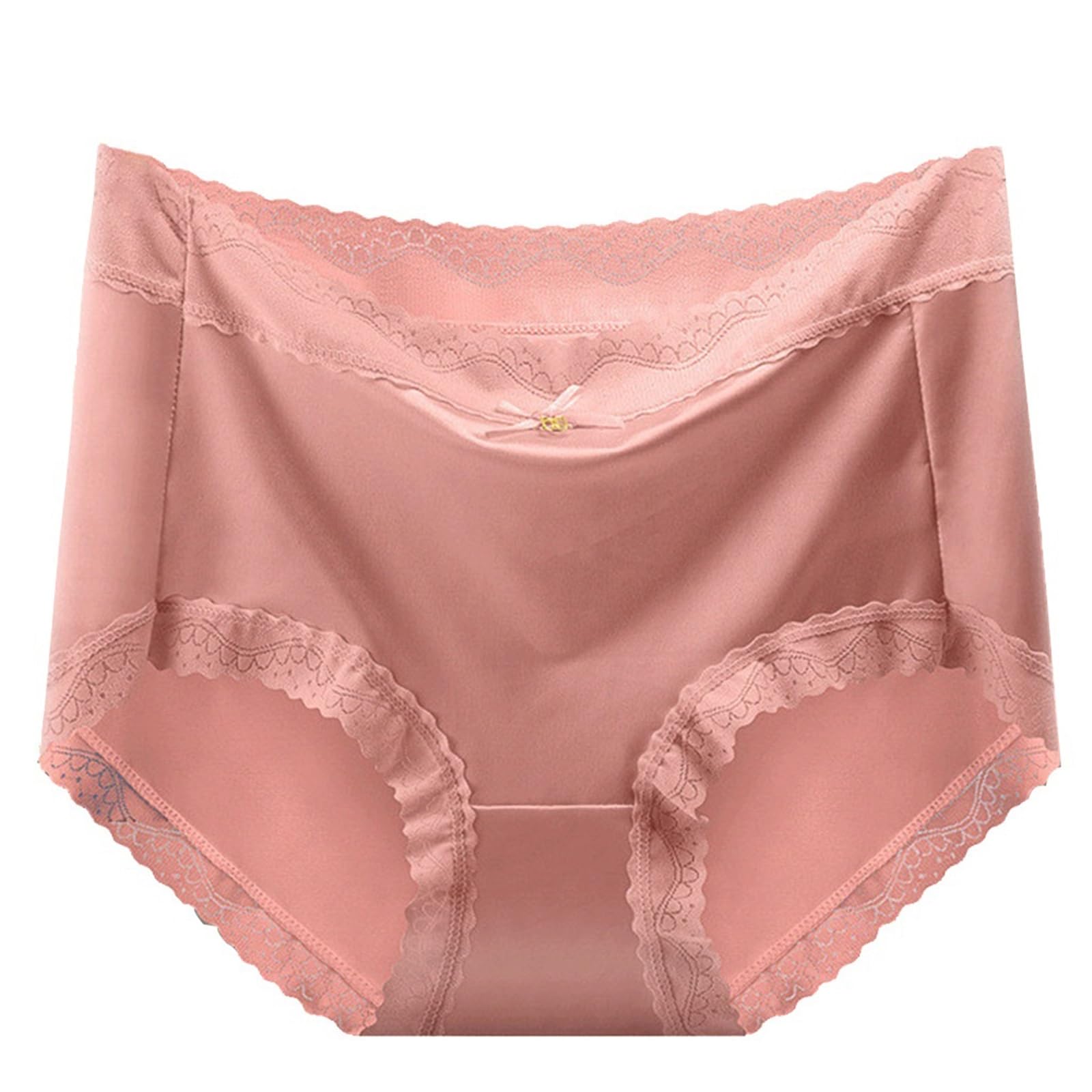 3/4/6-Pack Plus Size Majtki dla Kobiet Oddychające Bielizna Wysoki Stan Stringi Damskie Figi Miękkie Majtki z Koronką