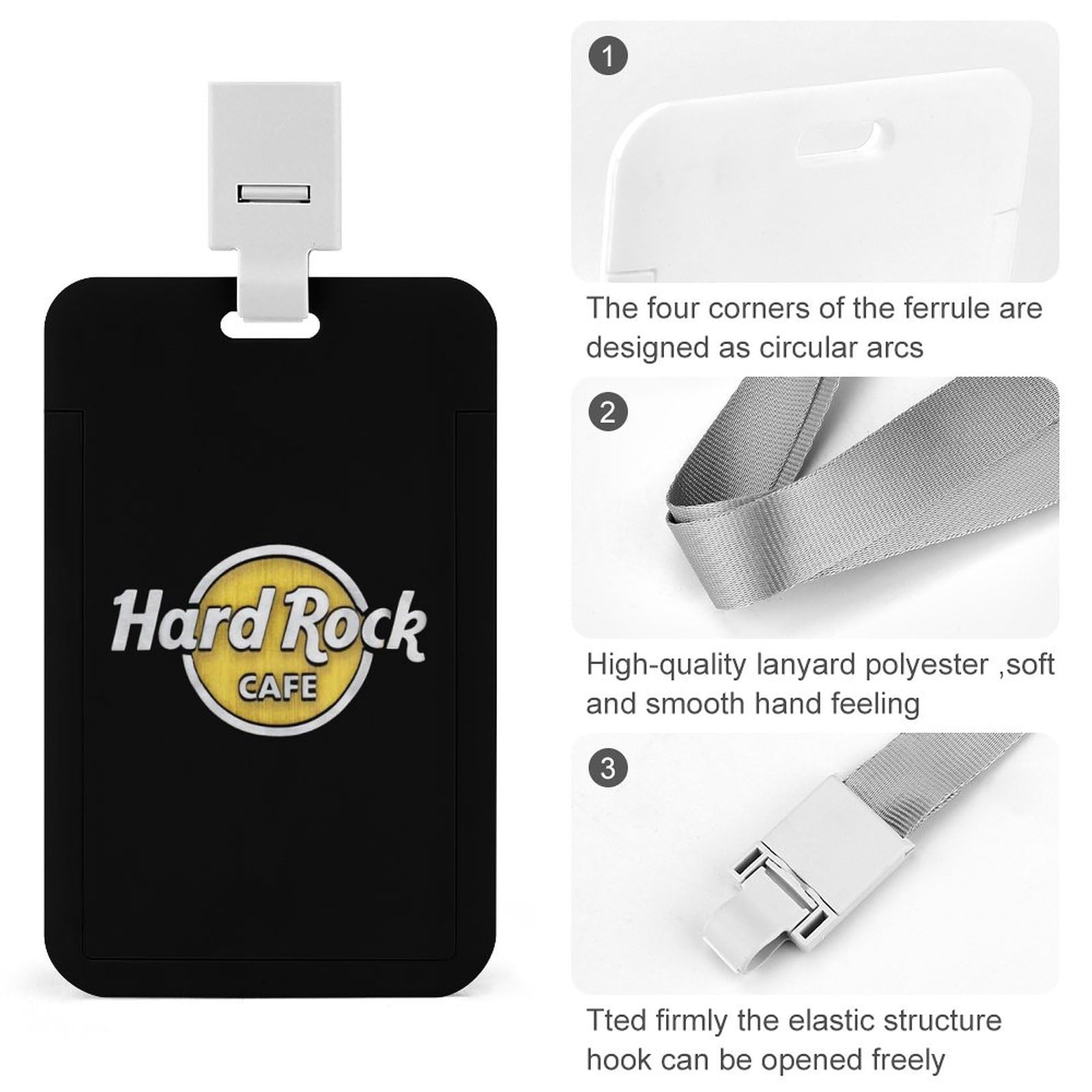 Amazon.co.jp: ハードロックカフェ ICカードケース IDカードホルダー 