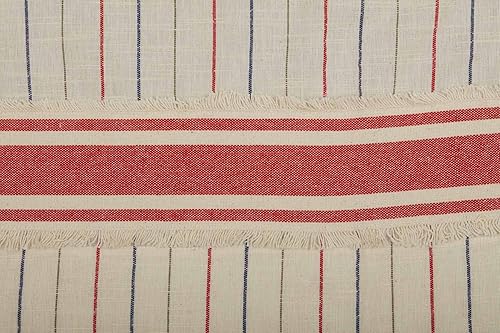 Miniatura 4 de Piper Classics Betsy - Cortina de ducha a rayas, 72 x 72 pulgadas, granja, campestre, patriótica, cortina de baño de estilo americano primitivo