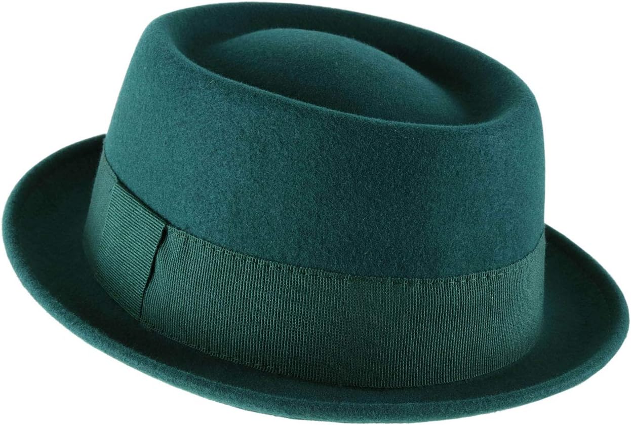Naxon Wool Felt Pork Pie Hat