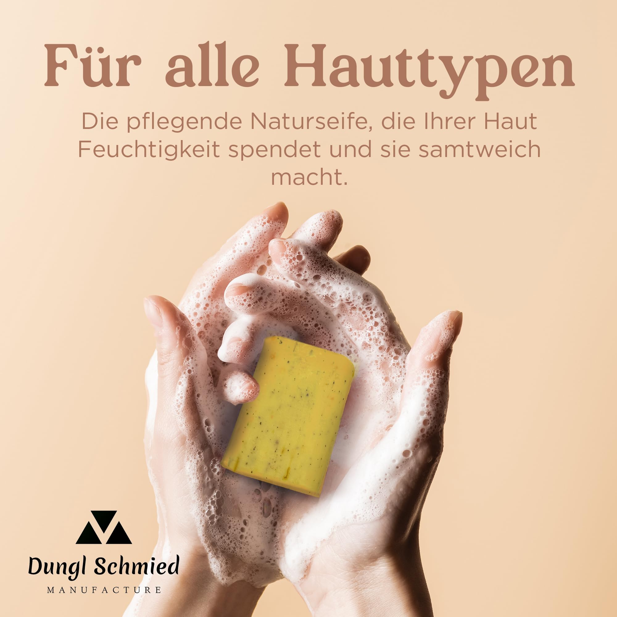 Dungl Schmied Solid Soap Marigold, Handmade Soap, Natural Soap without Palm Oil, Care Soap, Body Soap for All Skin Types - Image 4