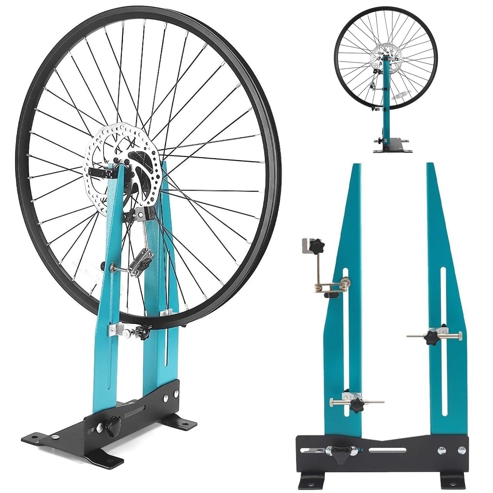 Centrador De Ruedas De Bicicleta, Soporte Para Mantenimiento De Bicicletas, Centrador De Neumáticos De Bicicleta, Centrador Para Mecánicos Domésticos, Para Ruedas De 16 A 27,5 Pulgadas