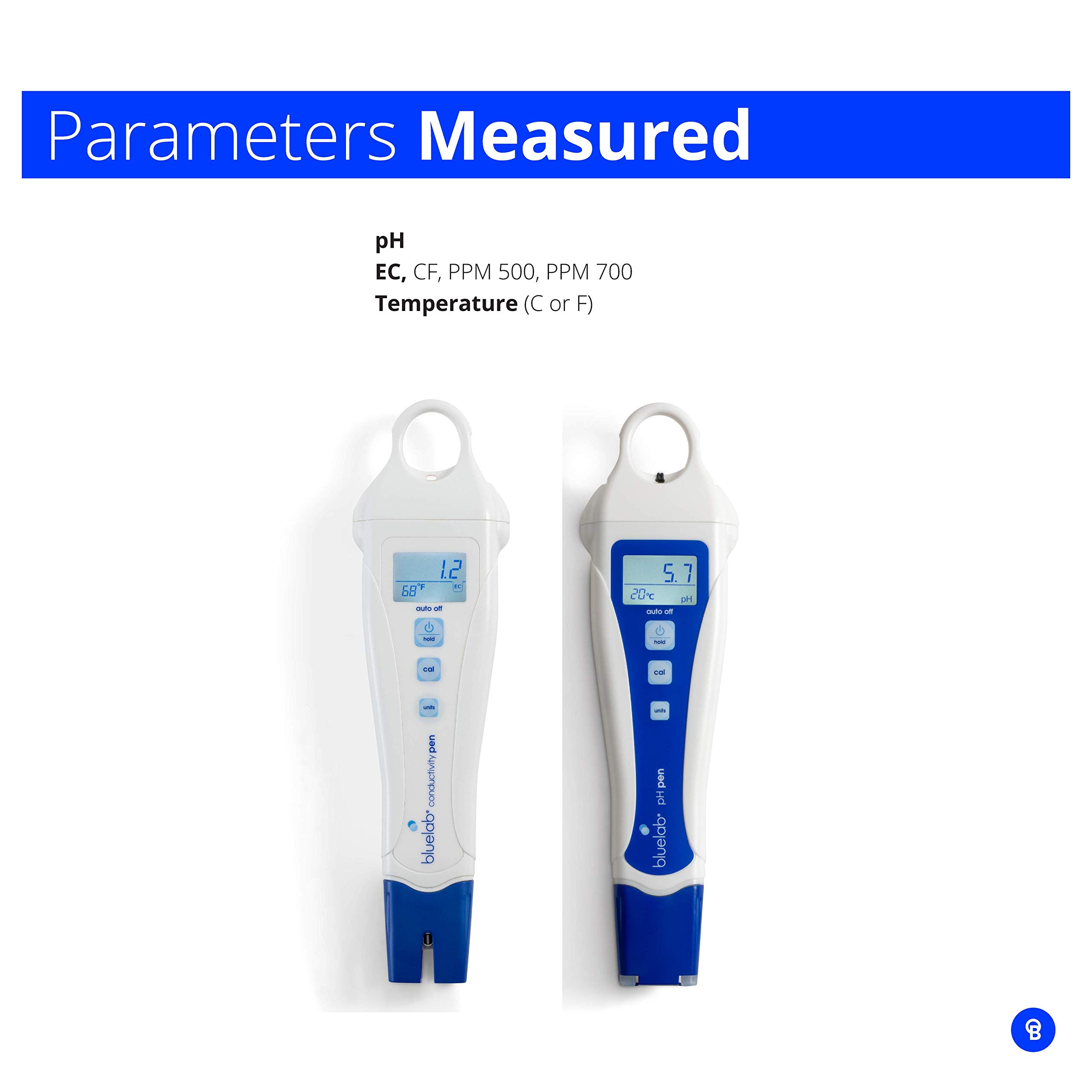 Bluelab PENGTB Grower's Toolbox with pH Pen, Conductivity Tester and