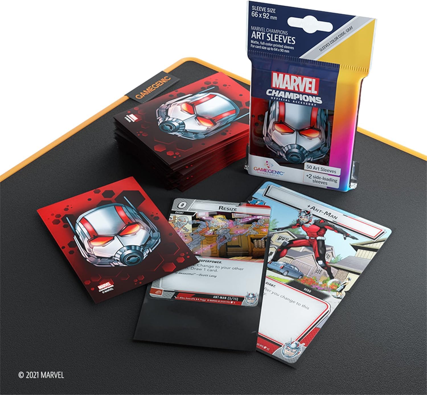 Amazon.com: Marvel Champions The Card Game Official Ant-Man Art Sleeves -  Pack of 50 Art Sleeves and 1 Clear Sleeve - Card Game Holder