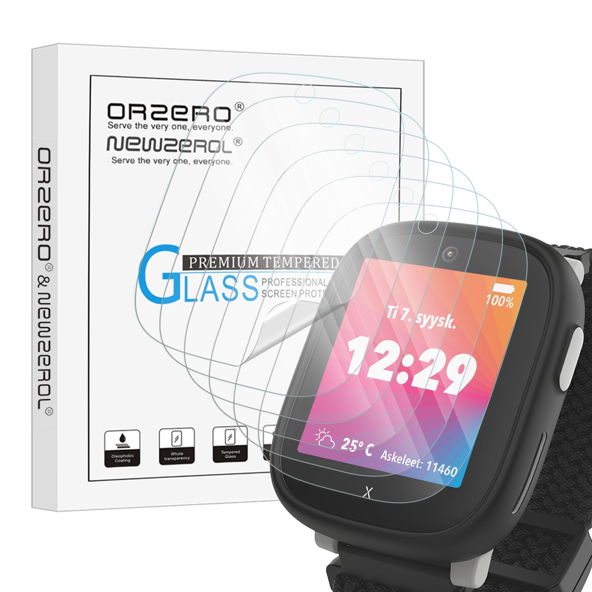 NEWZEROL 6 Stück Displayschutzfolie Kompatibel für Xplora X6 Play (2. Generation) 2025, [Anti-Kratzer] [Hohe Auflösung] [Blasenfrei] Flexibel EPU Schutzfolie für Xplora X6 Play 2025