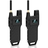 2Pcs ESP32 LoRa V4 Development Board +GPS Version +3000mAh Battery + Case Carrying ESP32-S3R2 SX1262 With 915 MHz Antenna WiFi Bluetooth 0.96” OLED LoRa V4 Devices for Ar duino LoRawan IOT (N39,Balck)