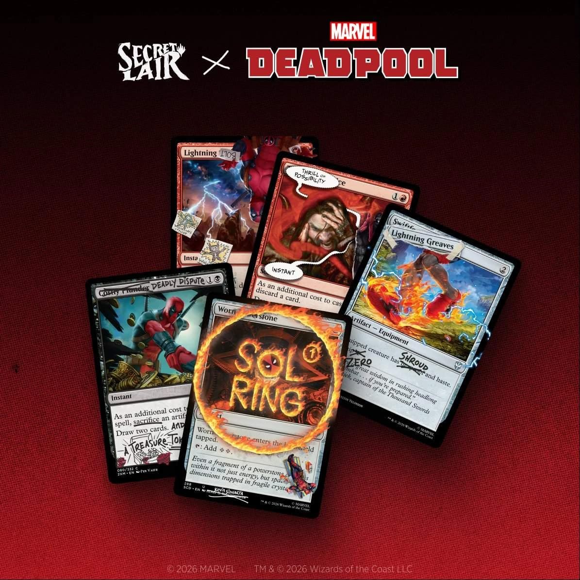 Magic: The Gathering Secret Lair x Marvel's Deadpool: I Fixed It