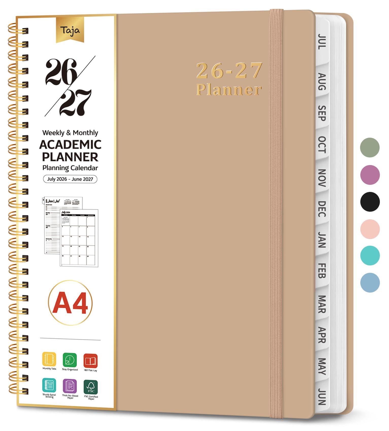 Taja Academic Planner