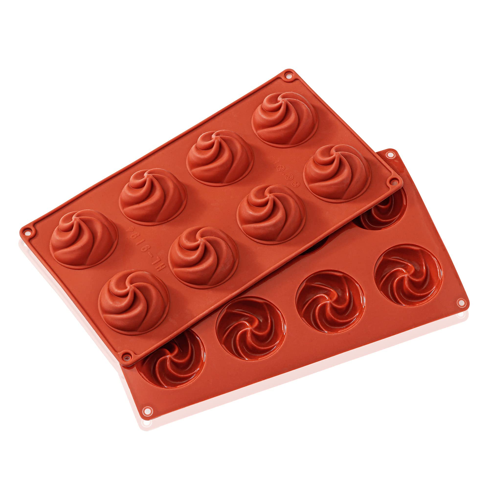 Moules En Silicone 7 Formes - Pour Chocolat, Cupcakes, Bougies & Résine - Antiadhésif Et Souple